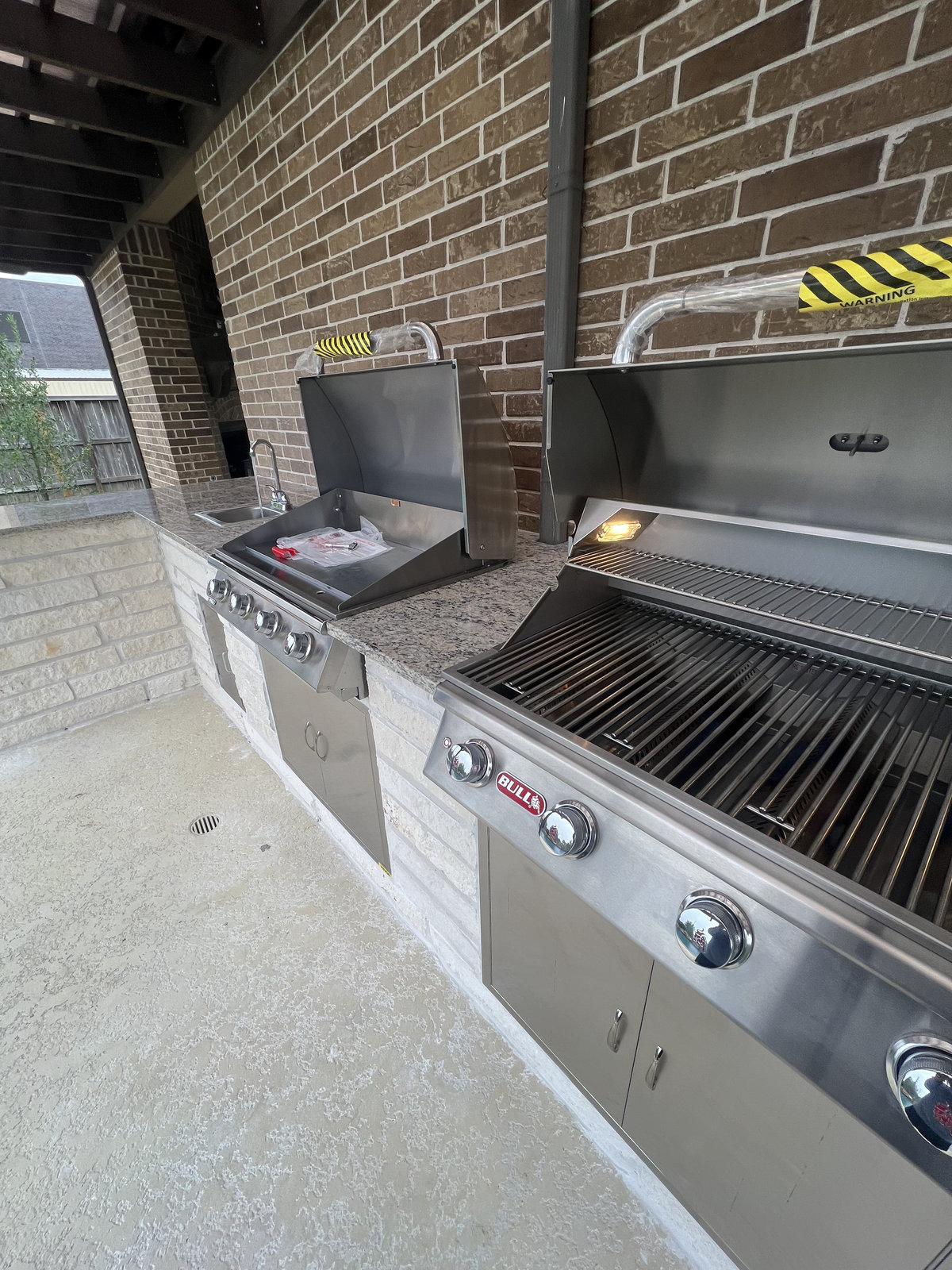 outdoor bbq island cinco ranch northwest tamarron — Patio Cover Katy